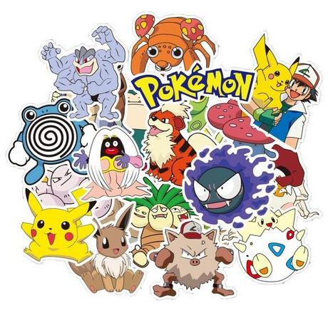 Pokémon Aufkleber, 80er Pack - Pokémon  