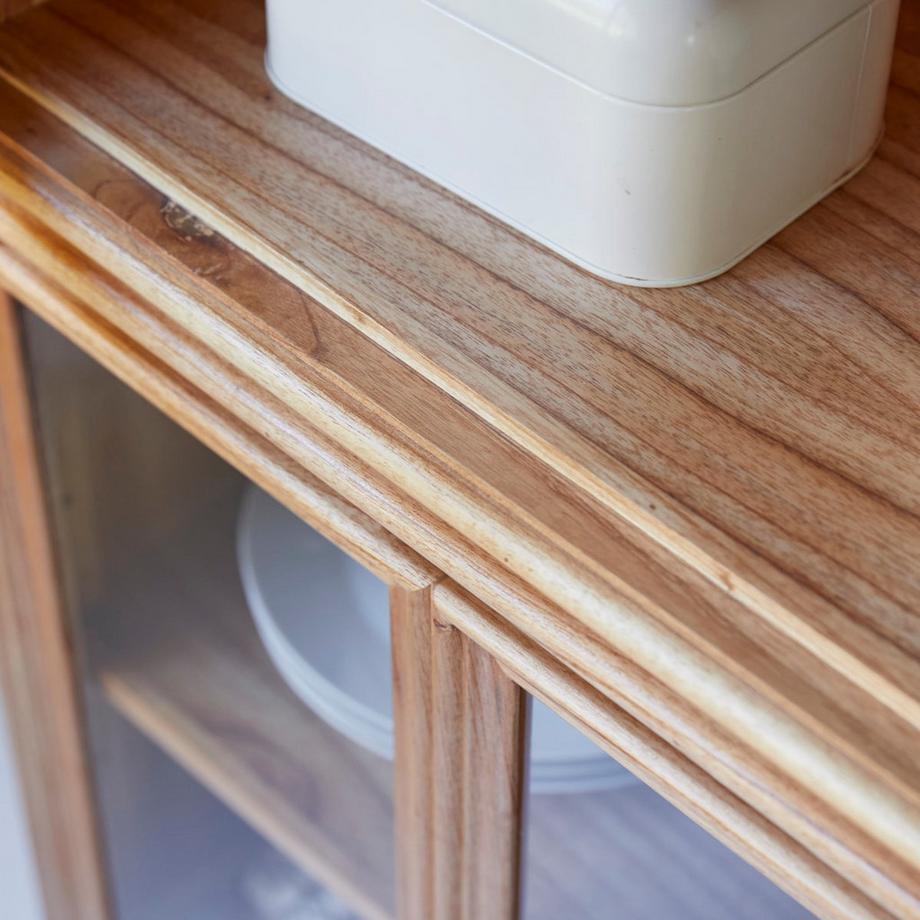 Tikamoon Vetrina in legno di mindi Alex  