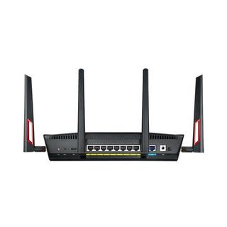 ASUS  RT-AC88U router wireless Gigabit Ethernet Dual-band (2.4 GHz/5 GHz) Nero 