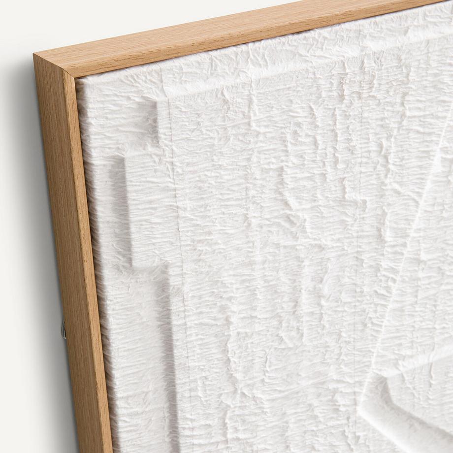 AM.PM Set de 6 cadres en papier embossé  