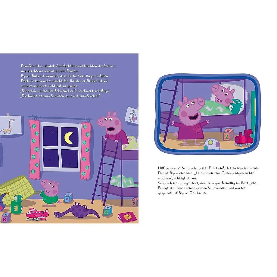 Peppa Pig: Peppas Gutenachtgeschichte Weber, Claudia Couverture rigide 
