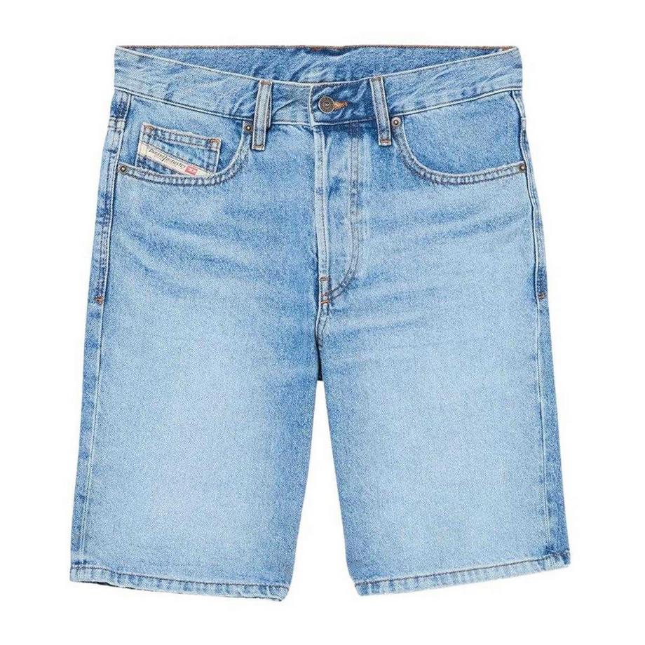 DIESEL Short in Denim Slim Fit Stampato  