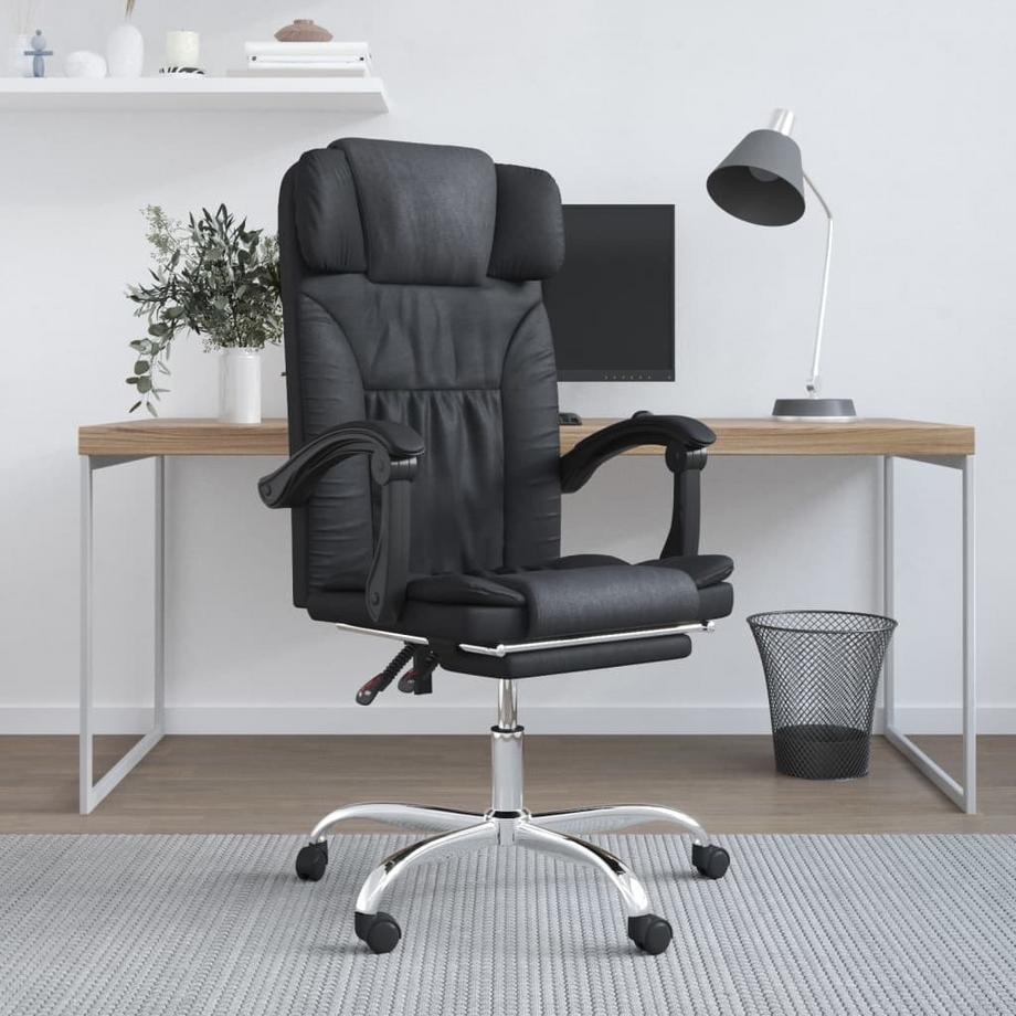 VidaXL Chaise de bureau de massage cuir artificiel  