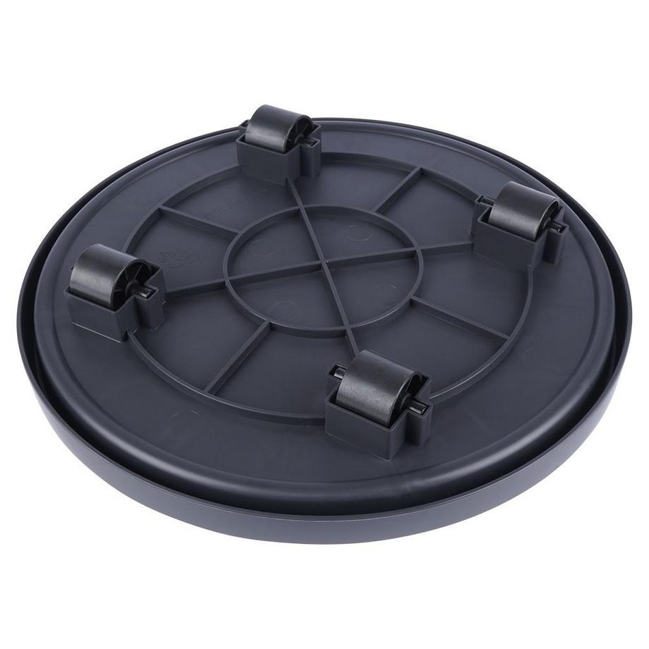 ProGarden  Mobiler Blumentopf auf Rollen für Haus und Balkon 