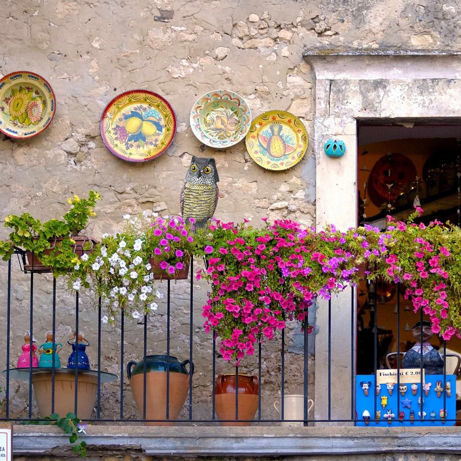 B2X  Vogelschreck Eule 