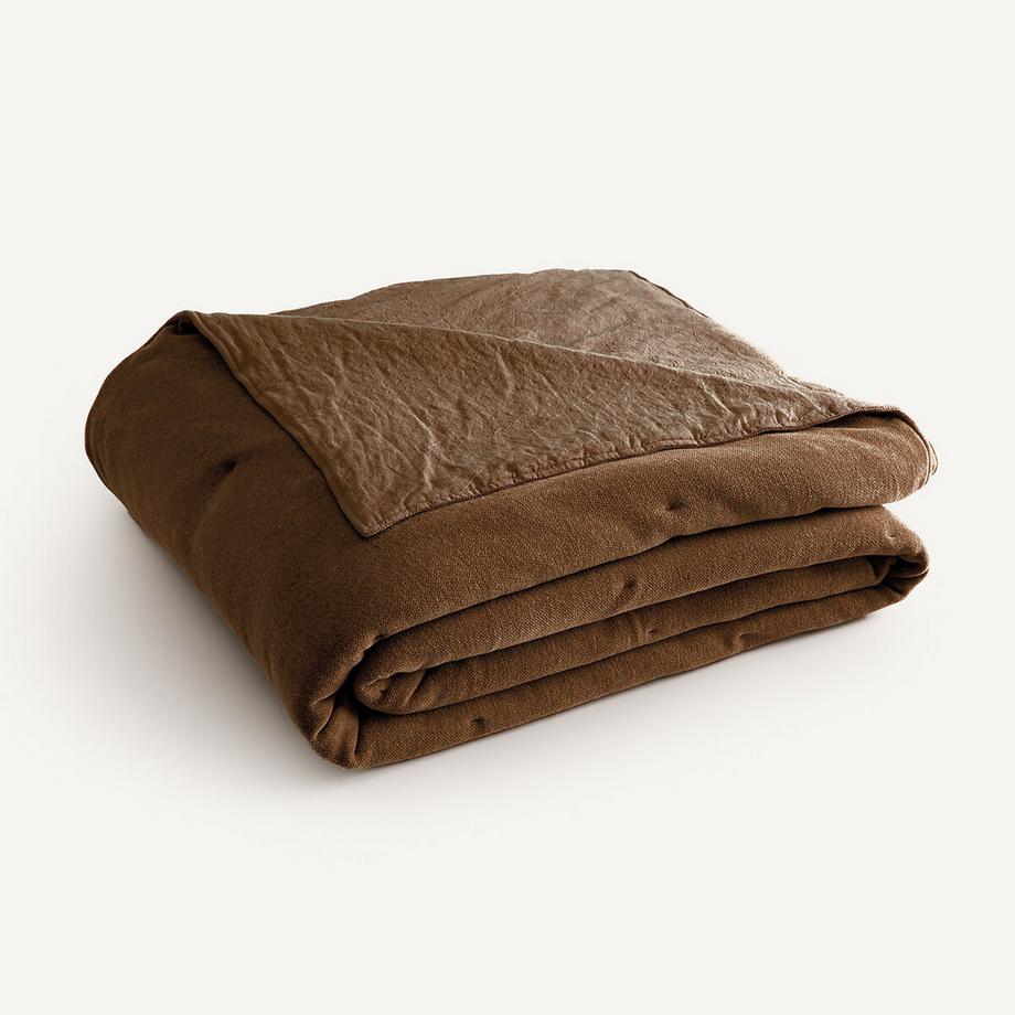 AM.PM Couvre lit velours de chenille  
