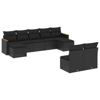 VidaXL Garten sofagarnitur poly-rattan  