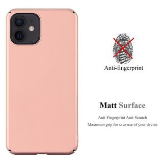 Cadorabo  Housse compatible avec Apple iPhone 12 PRO MAX - Hard Case Coque de protection d'aspect métallique contre les rayures et les chocs 