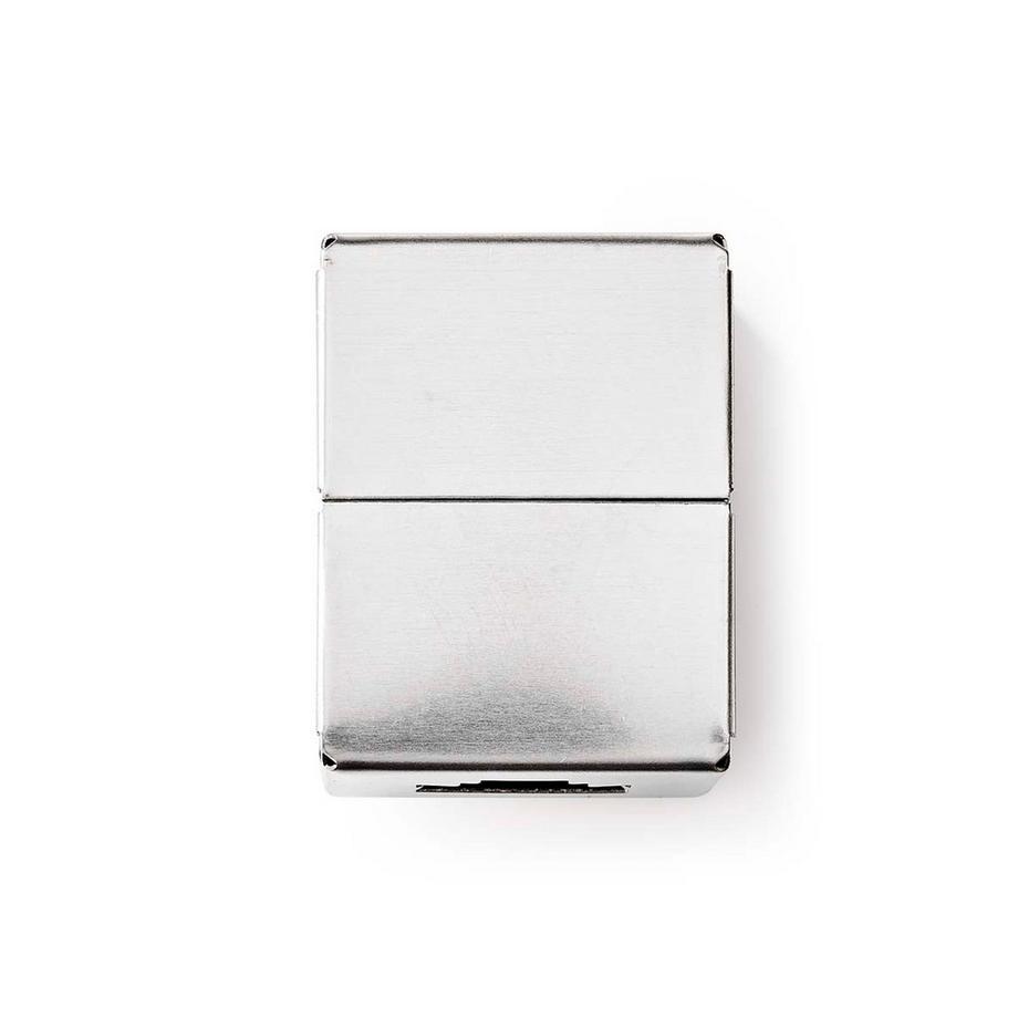 Nedis  Netzwerkstecker | CAT6 | Geschirmt | RJ45 Buchse | RJ45 Buchse | Gerade | Metall | Box 