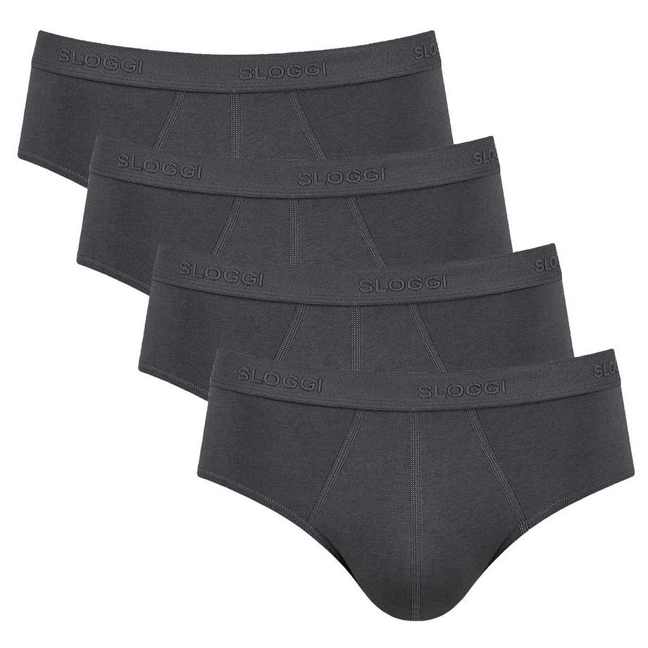Scivolone Uomini Confezione da 4 Aderente alla figura-Basic Midi