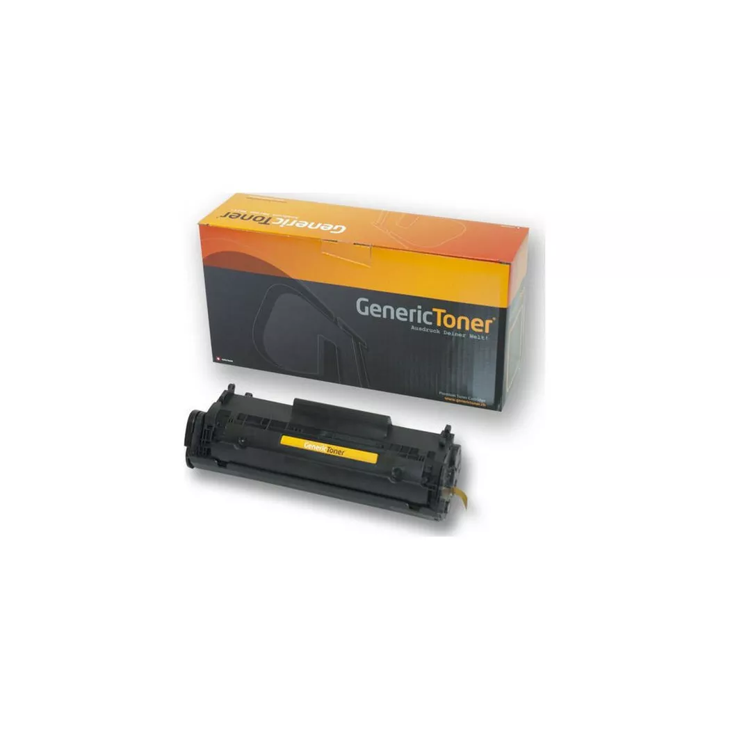 GenericToner – Toner Oki 44574702 Black, Schwarz, One Size