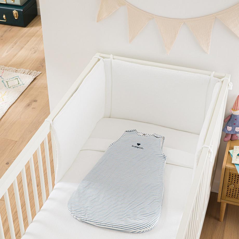 La Redoute Intérieurs  Baby Sommerschlafsack aus gestreiftem Jersey 
