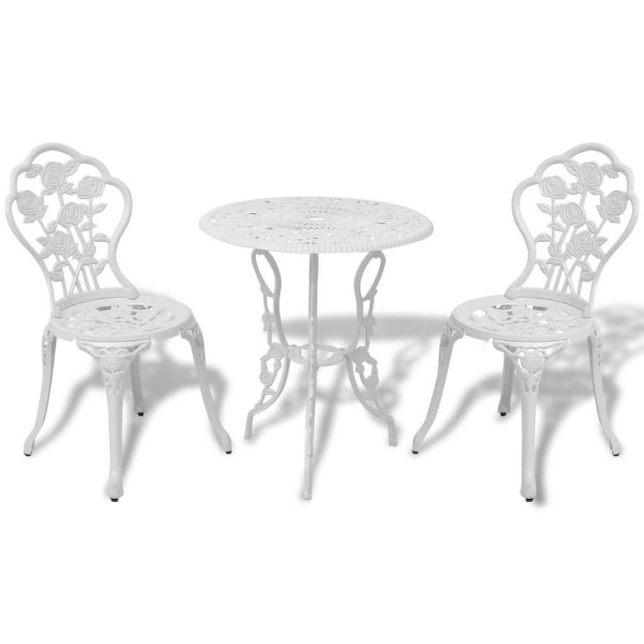 Ensemble de bistro aluminium