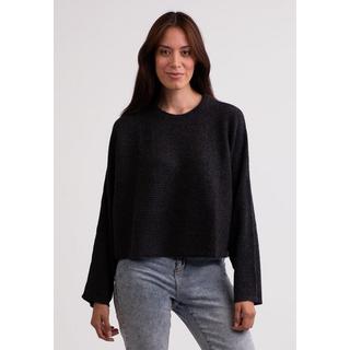 CASH-MERE.CH  Wolle Kaschmir Rundhals Pullover 