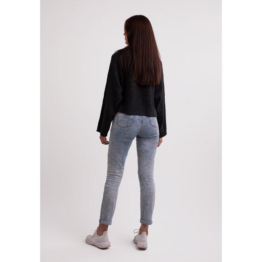 CASH-MERE.CH Wolle Kaschmir Rundhals Pullover  