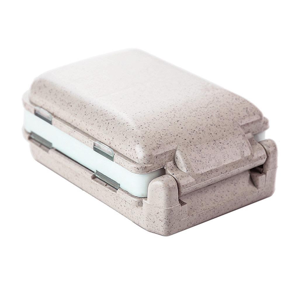 eStore Pillendose, 8 Fächer - Beige  