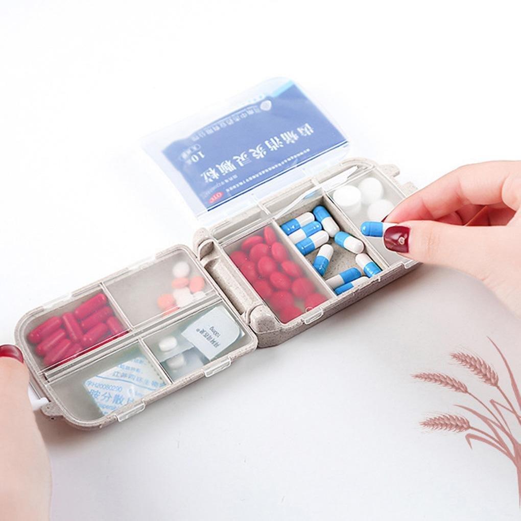 eStore Pilulier 8 compartiments - Beige  