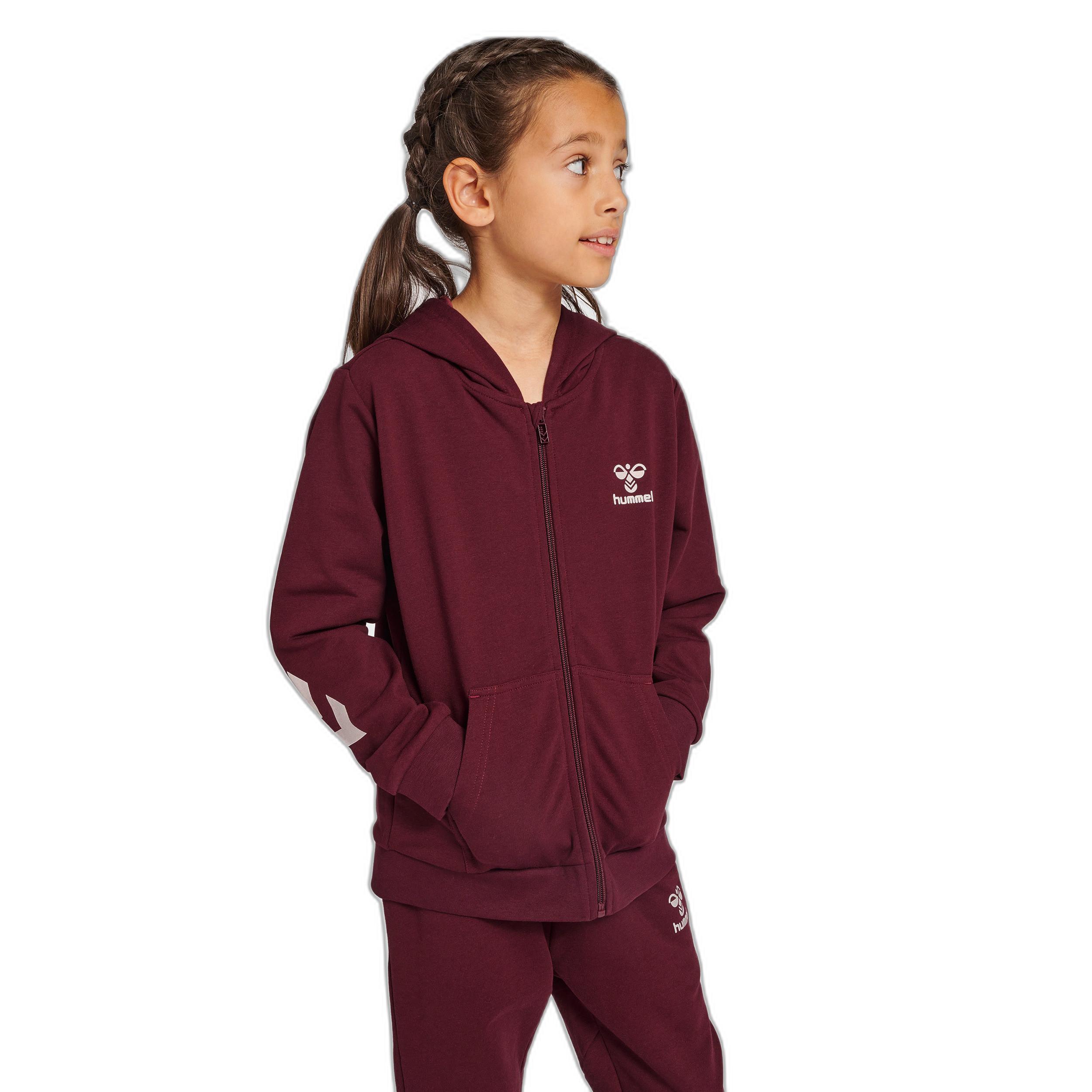 Hummel  sweatshirt à capuche zippé enfant trece 