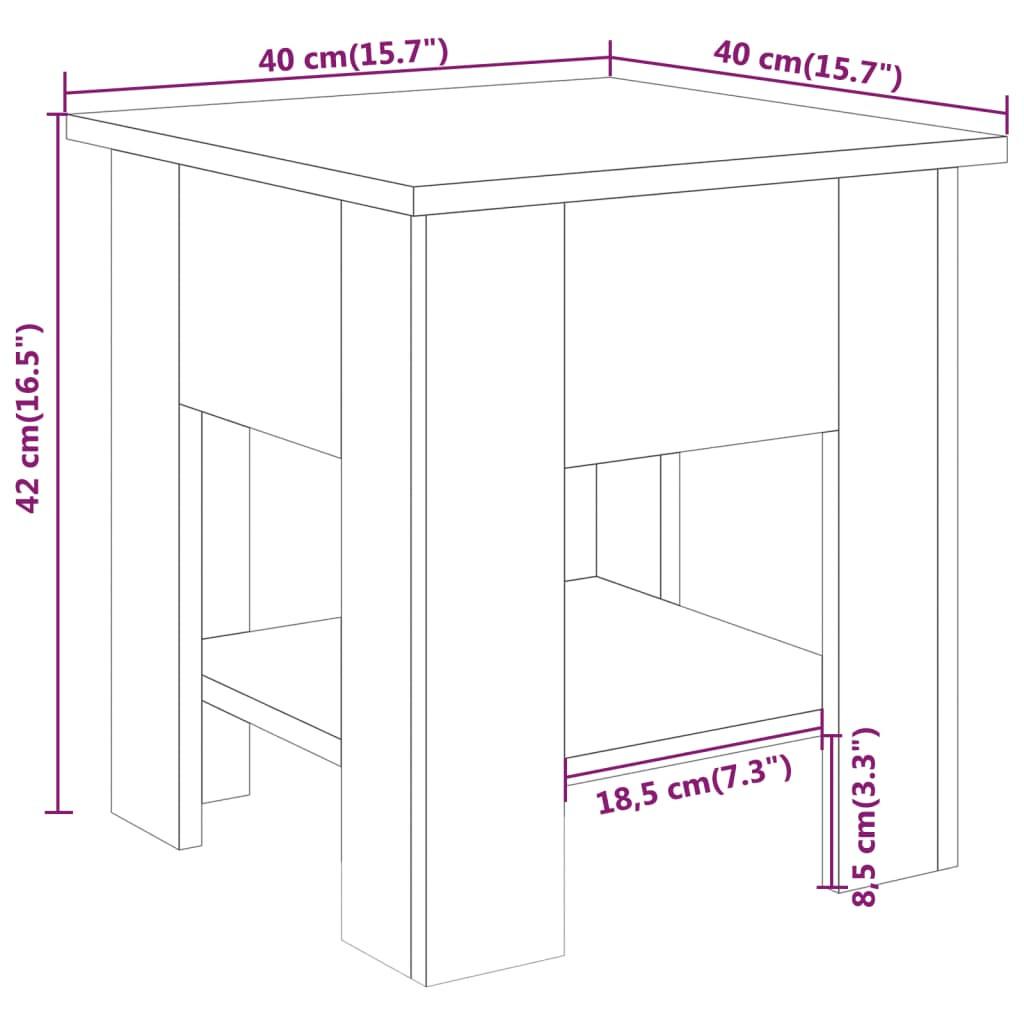 VidaXL Couchtisch holzwerkstoff  