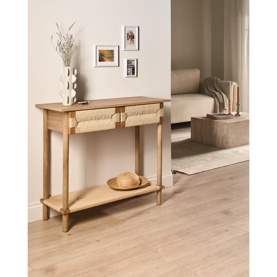 Beliani Console en Panneau de particules de bois Moderne BONDI  