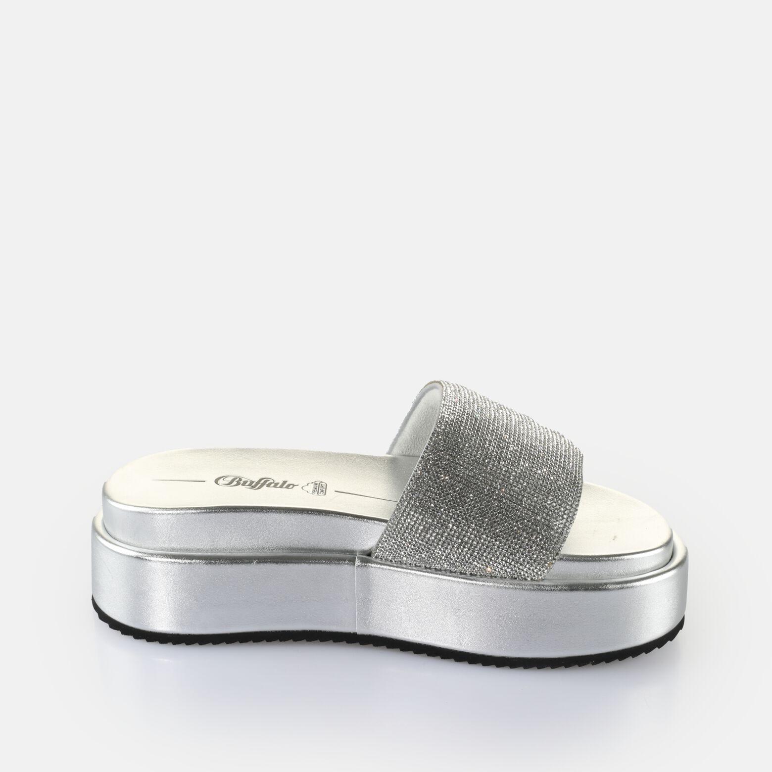 Buffalo  slides noa glam - vegan glitte 