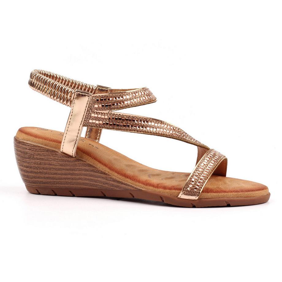 Darci Sandalen , Keilabsatz