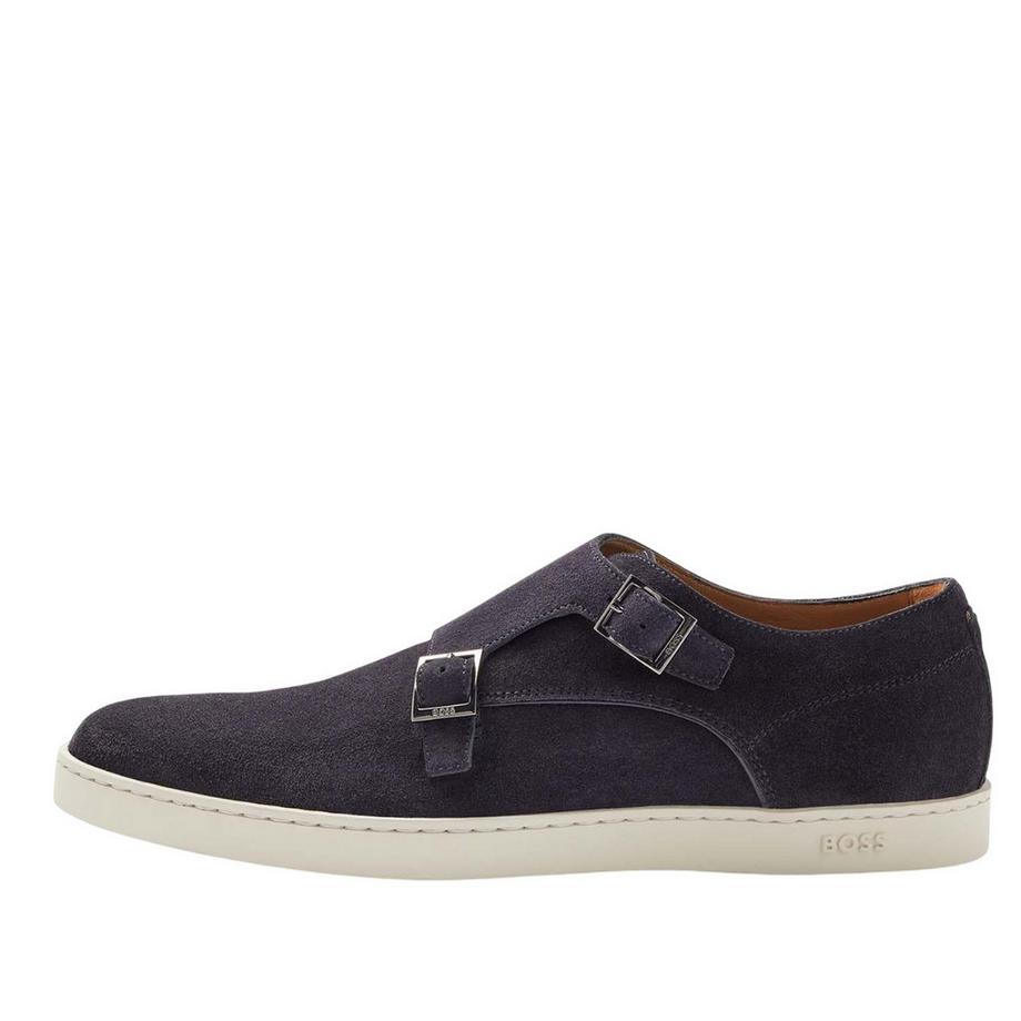 BOSS Devin Chaussures Monk Strap en Daim  