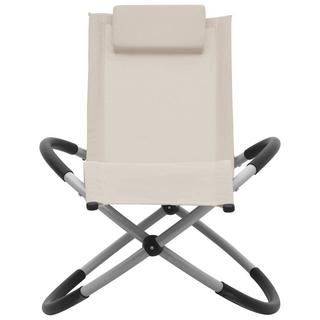 VidaXL Chaise longue enfant métal  