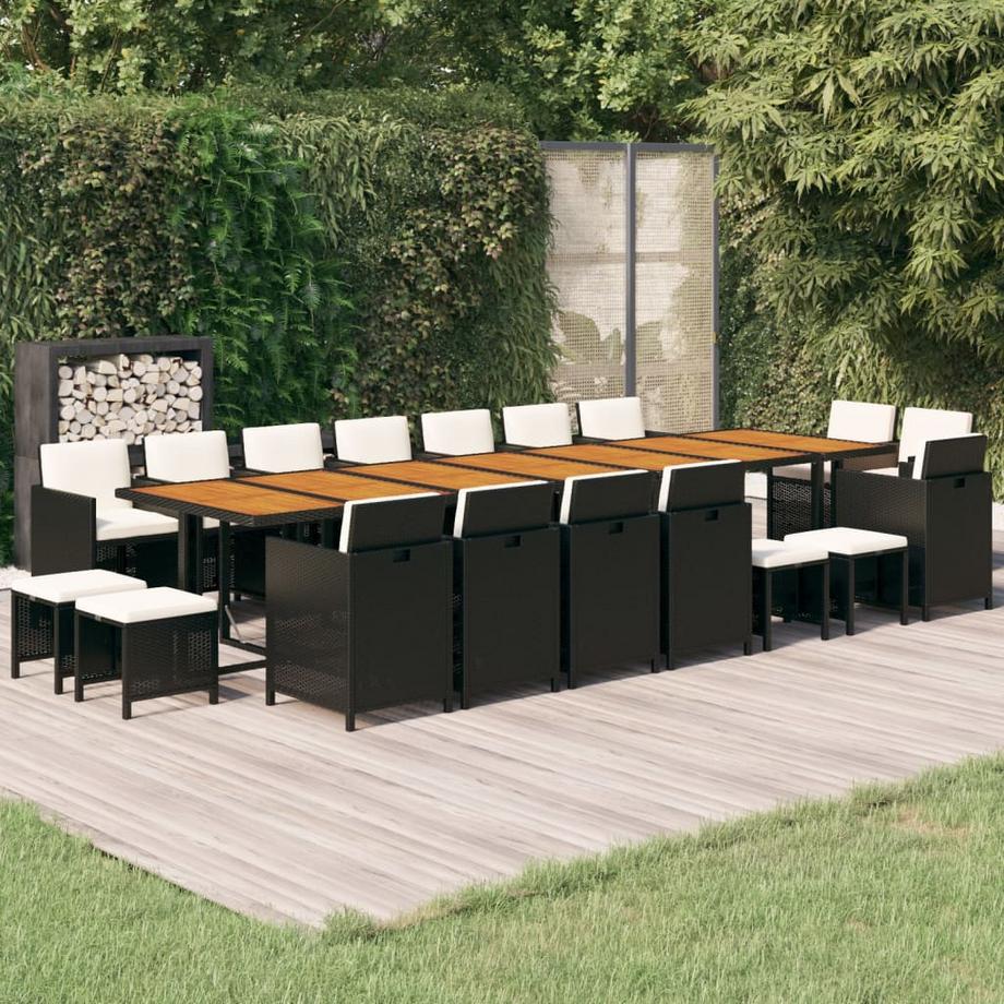 VidaXL set da pranzo da giardino  