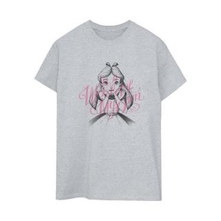 Disney  Tshirt ALICE IN WONDERLAND IN A WORLD OF MY OWN 