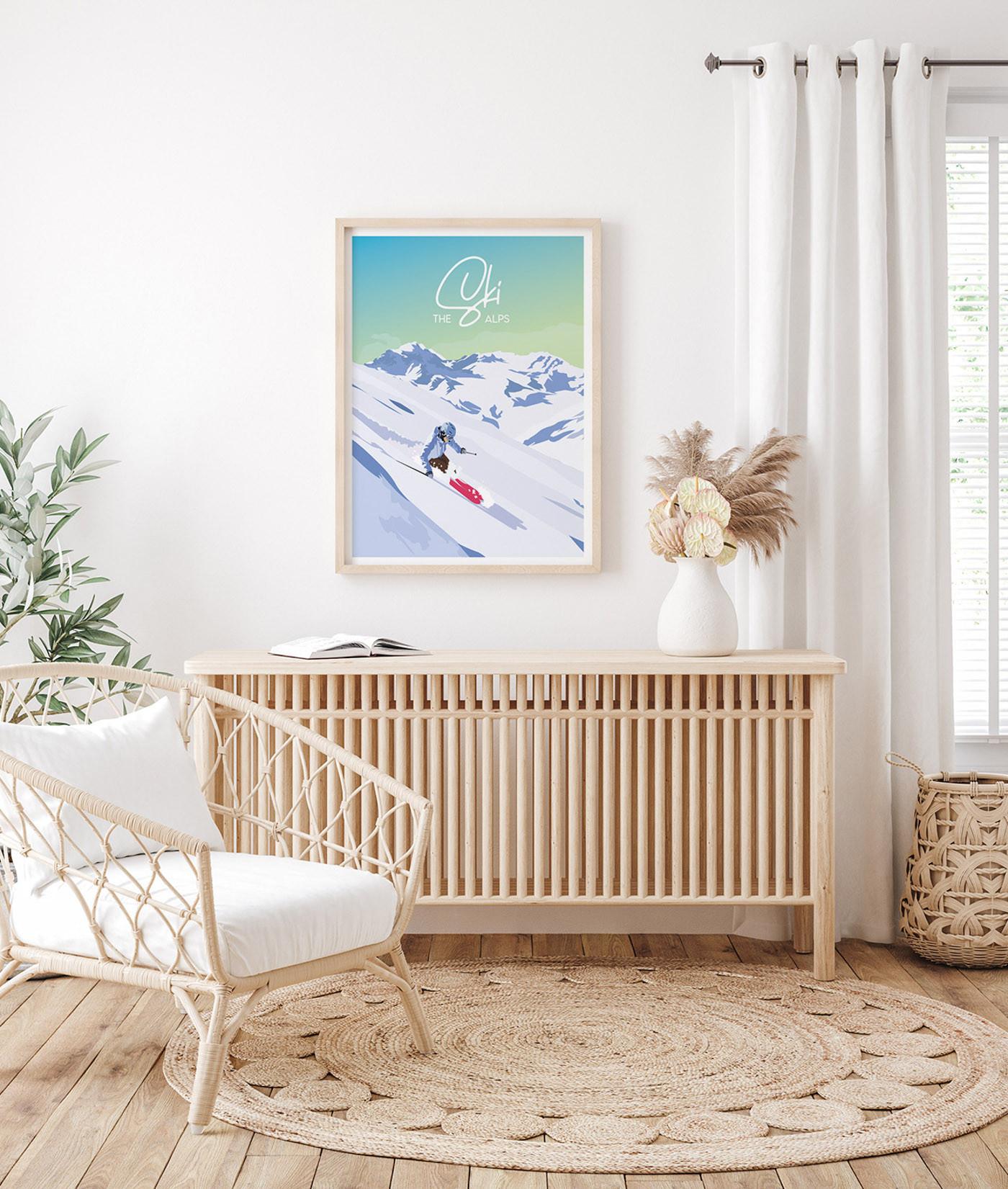 La-Jonx Ski - Poster  