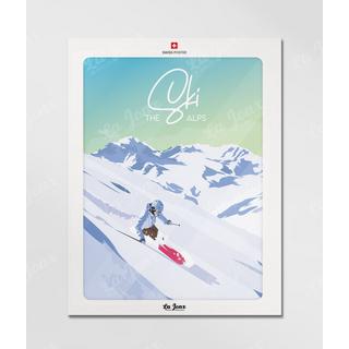 La-Jonx Ski - Poster  