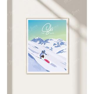 La-Jonx Ski - Poster  