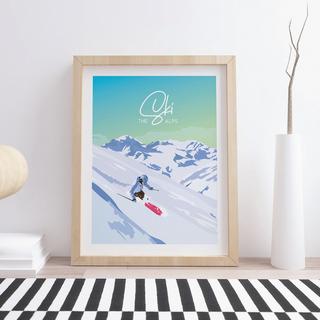 La-Jonx Ski - Poster  