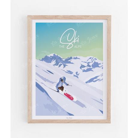 La-Jonx Ski - Poster  