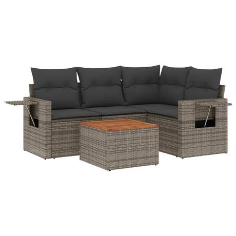 VidaXL Garten sofagarnitur poly-rattan  