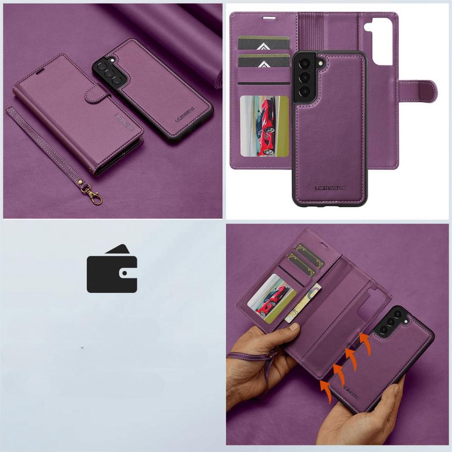 Cover-Discount  Galaxy S25 - LC.IMEEKE L2 Serie Brieftasche und Hülle 