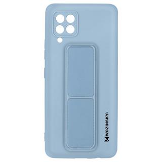 Avizar  Cover + Supporto Samsung A42 Azzurra 