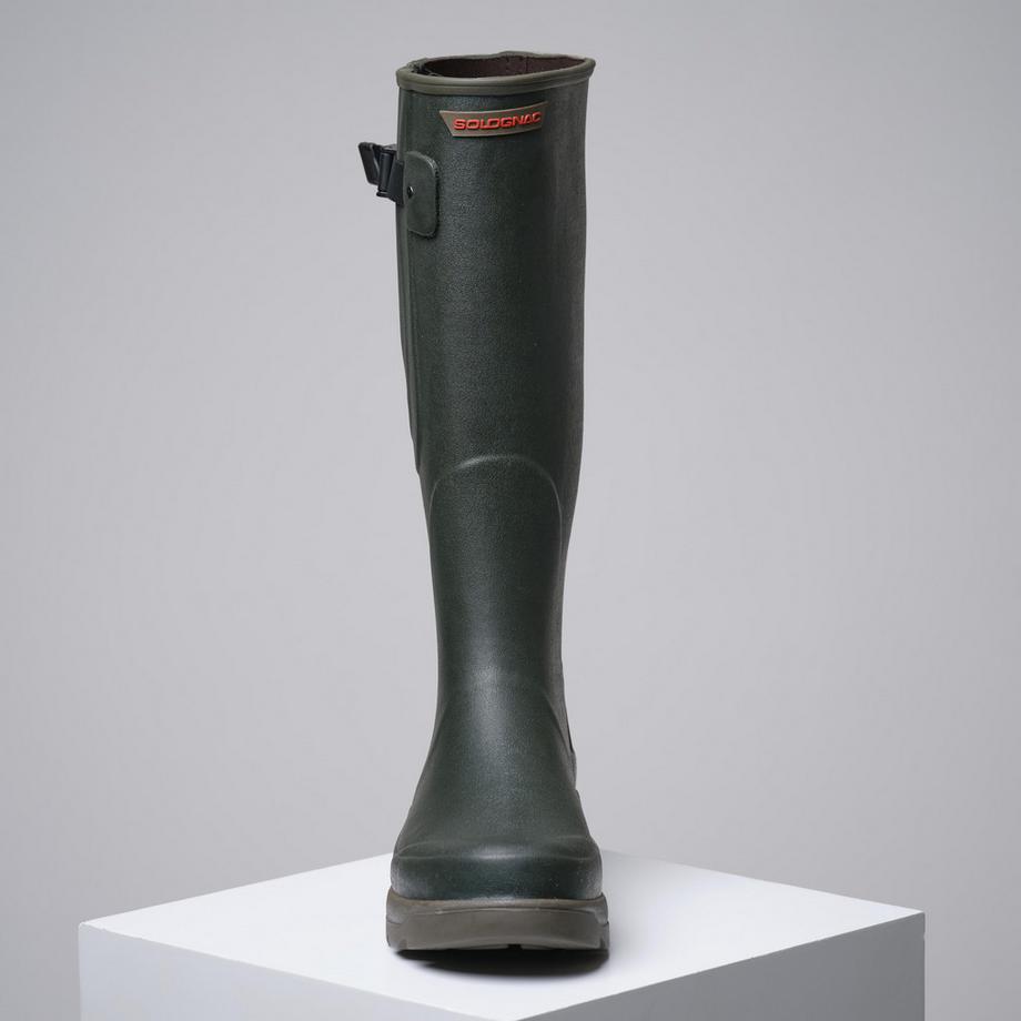 SOLOGNAC Renfort 520 Bottes en Caoutchouc avec Soufflet  