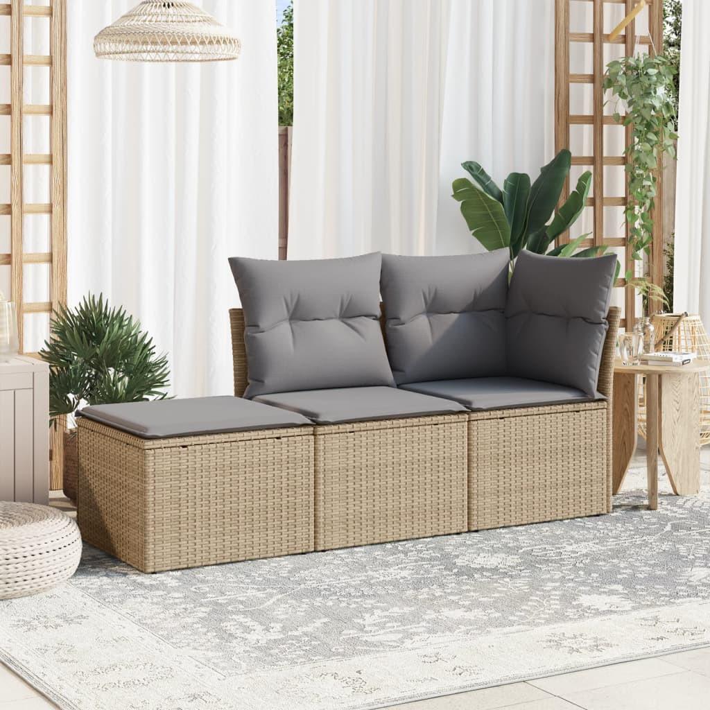 VidaXL Garten sofagarnitur poly-rattan  