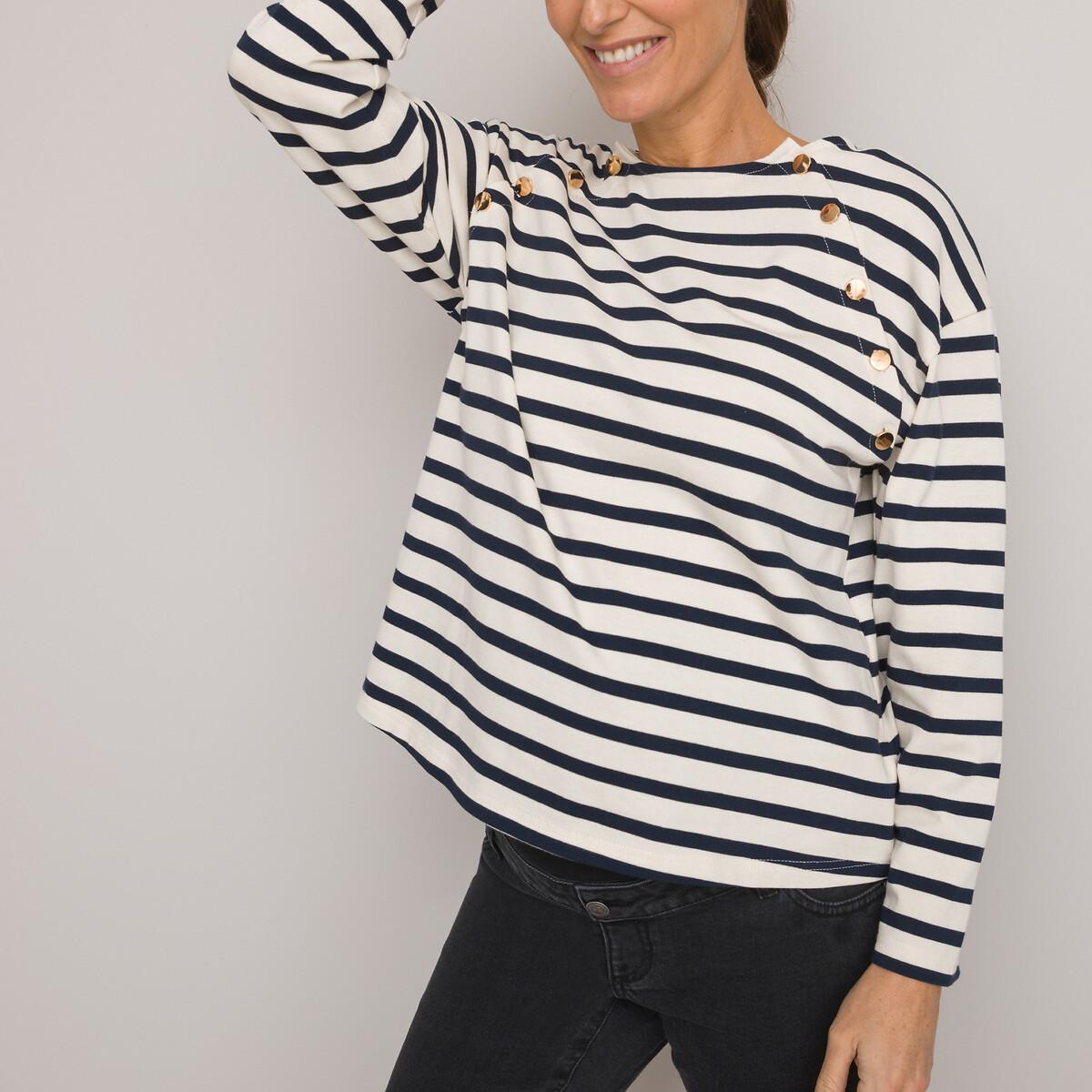 La Redoute Collections  Gestreiftes Umstands-Shirt 