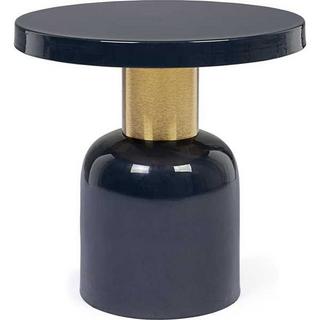 mutoni Table d'appoint Nalima noire ronde 41  