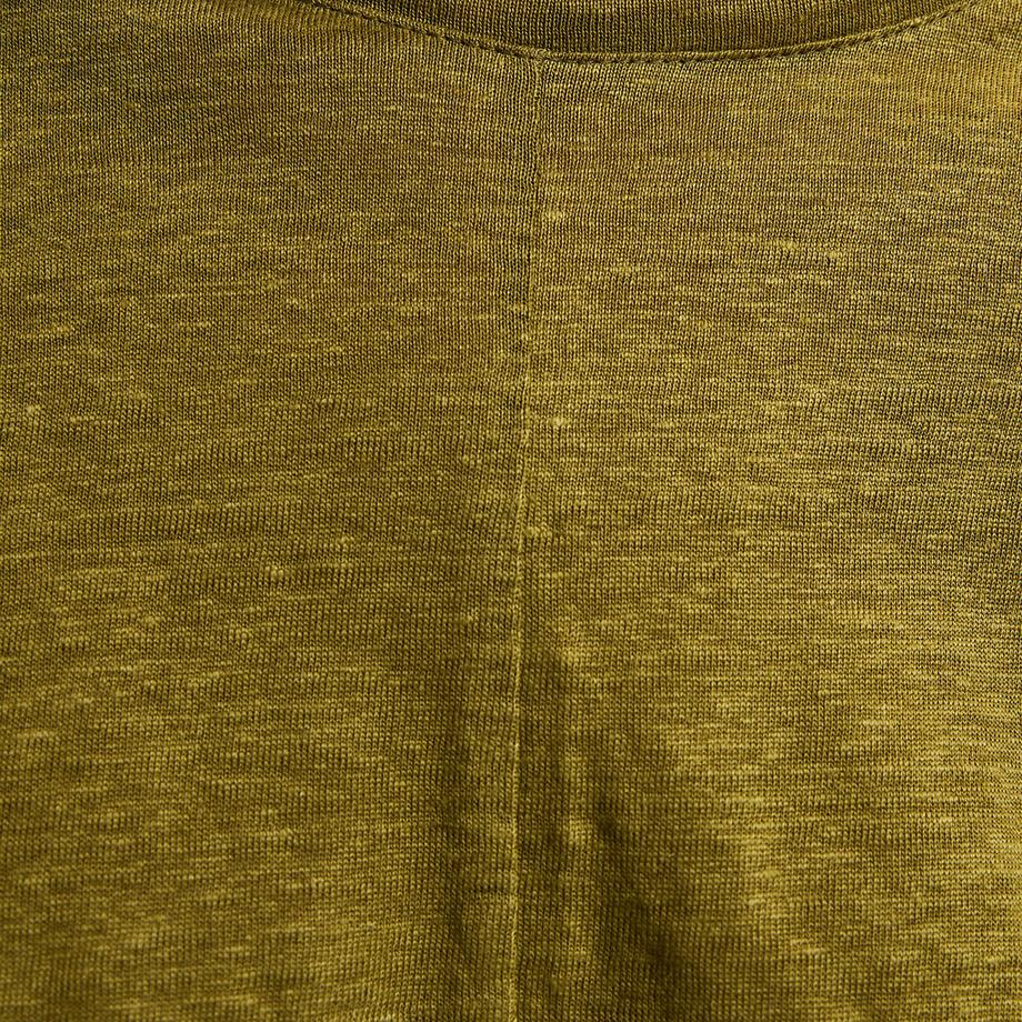 La Redoute Collections Lino Girocollo Maniche Larghe T-Shirt  