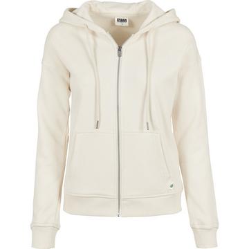 felpa con cappuccio da organic terry zip - taglie forti