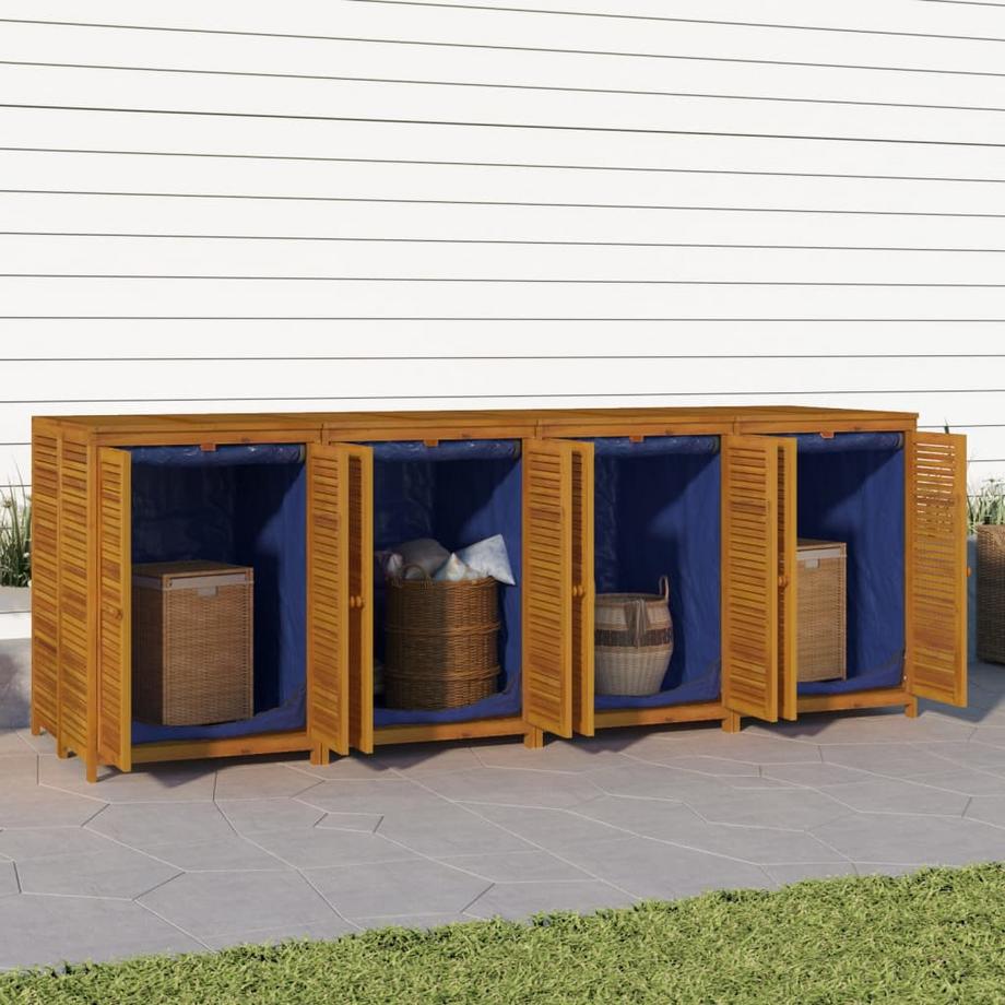 VidaXL Gartenbox akazienholz  
