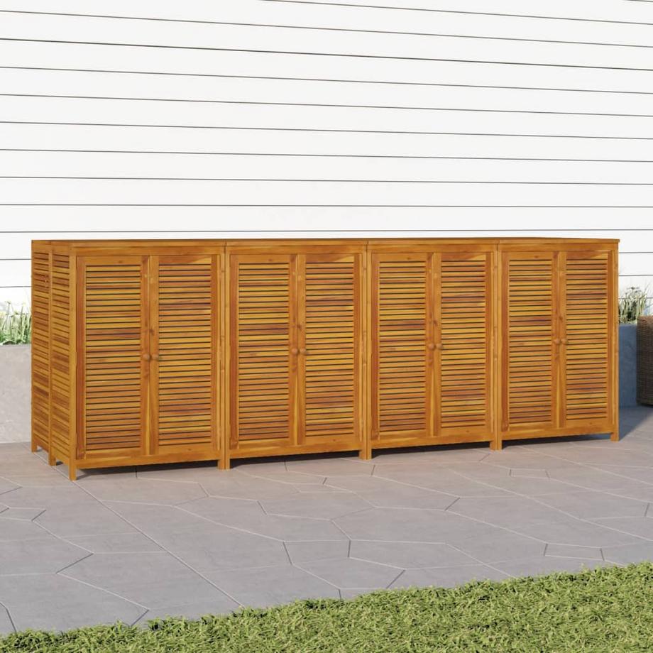VidaXL Gartenbox akazienholz  