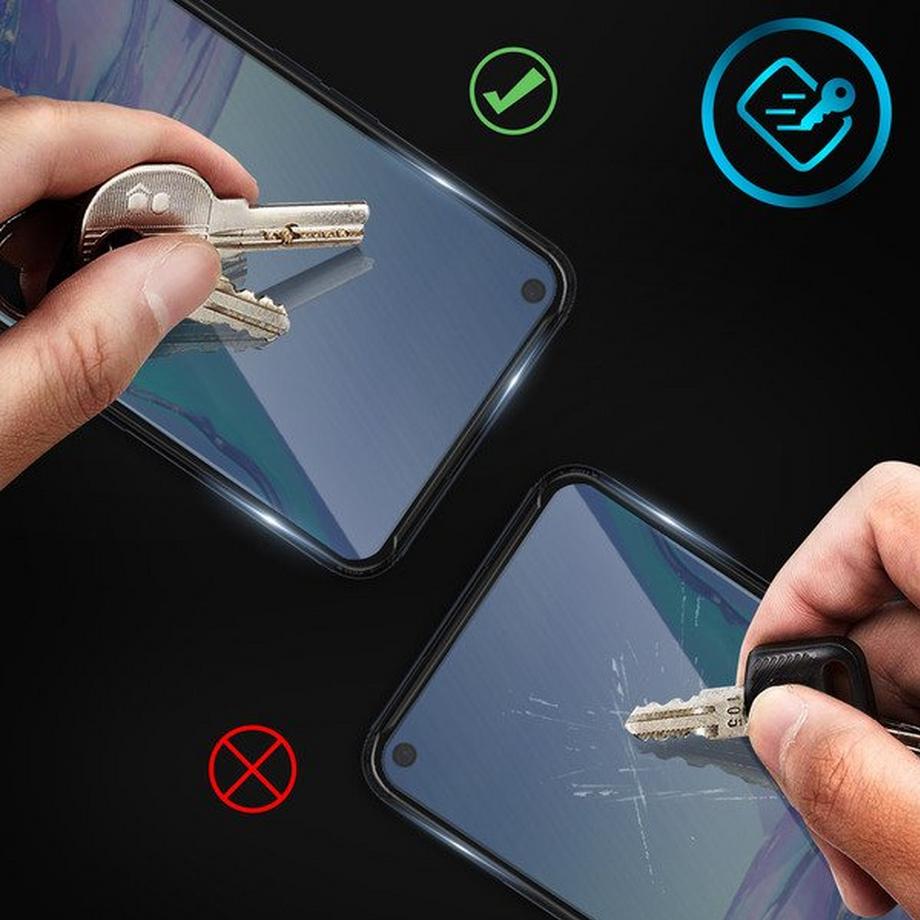 Avizar  Schutzfolie Oppo A53 / A53s Schwarz 