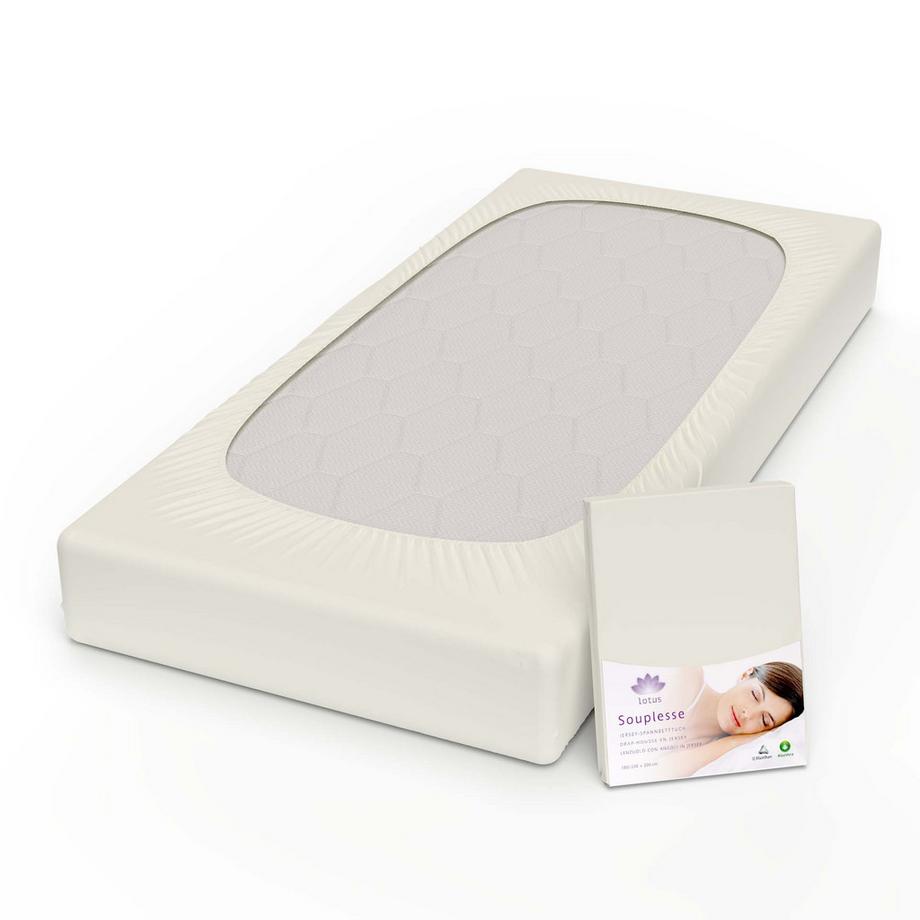Lotus Bettwaren Souplesse Drap-housse Jersey  