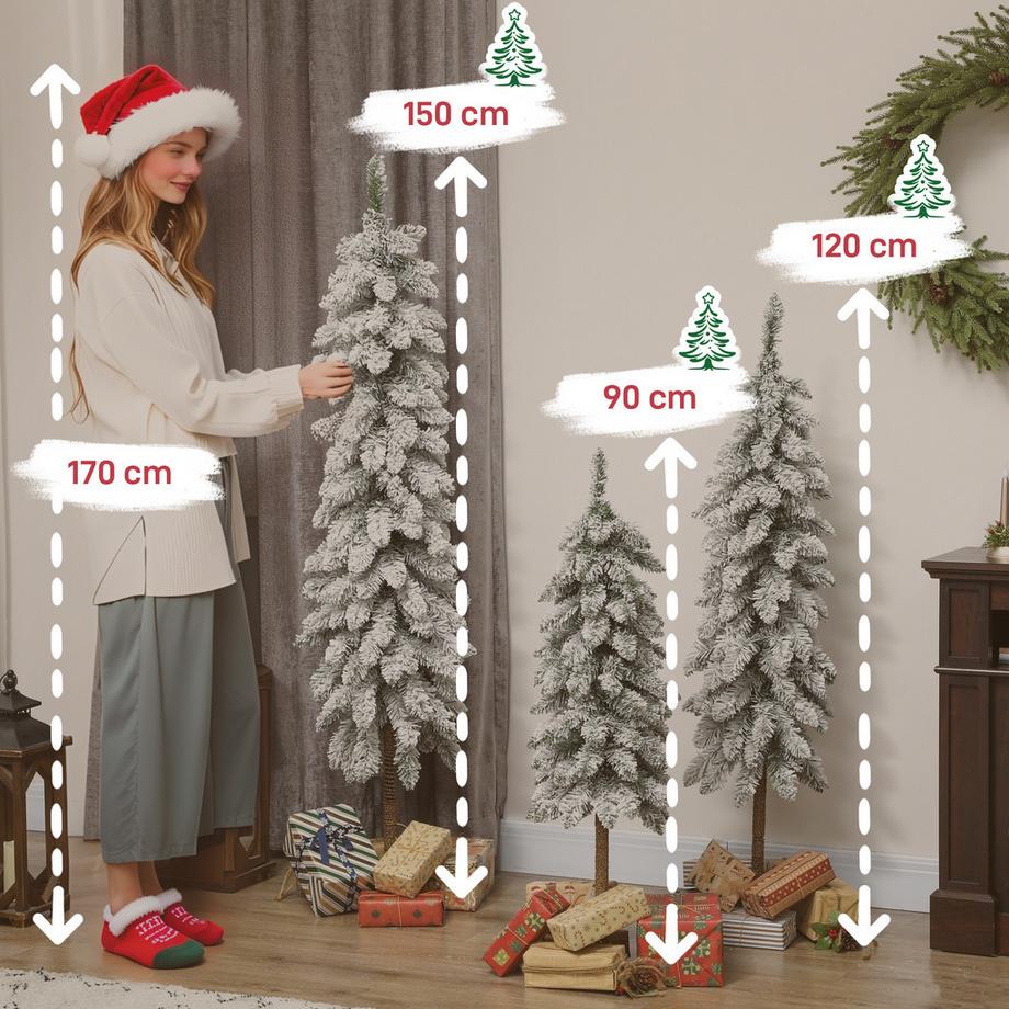 HOMCOM Weihnachtsbaum  