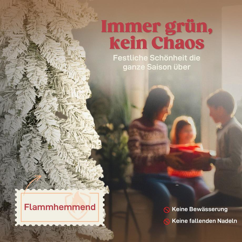 HOMCOM Weihnachtsbaum  